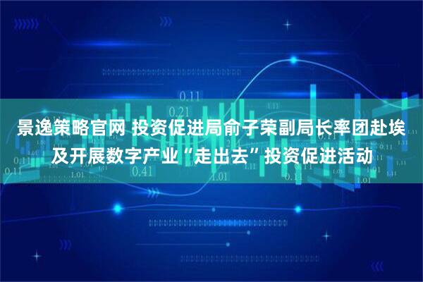 景逸策略官网 投资促进局俞子荣副局长率团赴埃及开展数字产业“走出去”投资促进活动